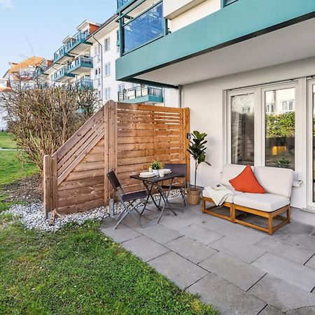 Traber Apartments Studio Kaffee Terrasse & Parken Лайпциг Екстериор снимка